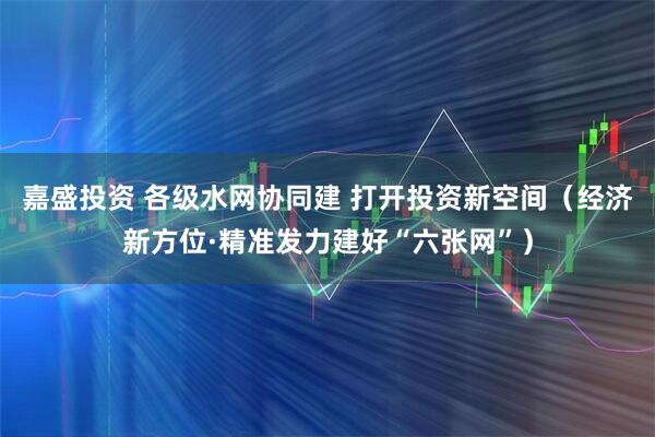 嘉盛投资 各级水网协同建 打开投资新空间（经济新方位·精准发力建好“六张网”）